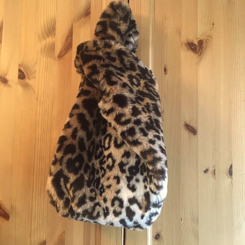 Fun Faux Leopard Fur Bag